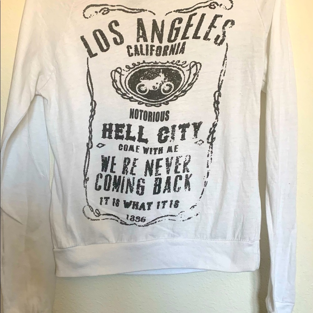 LA Hell City Long Sleeve Tee Shirt. Small